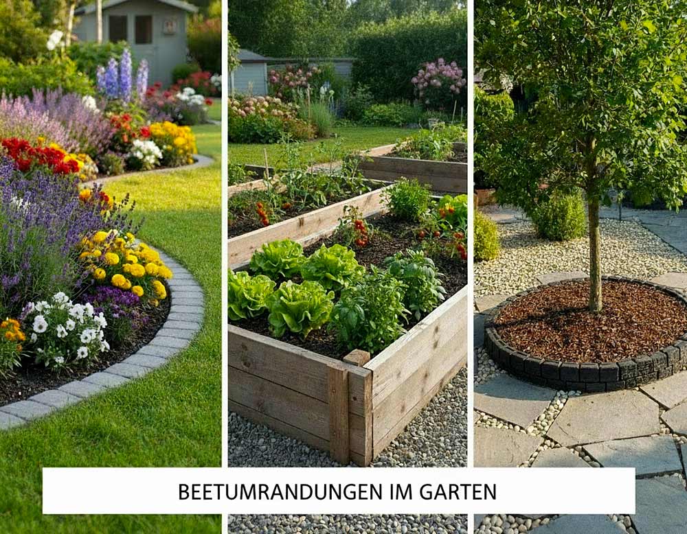 Beetumrandungen im Garten: Funktion, Vorteile und Einsatzbereiche