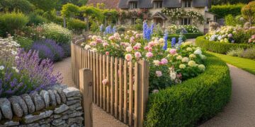 Beetumrandungen für Landhausgärten: Naturstein, Holz, Buchsbaum und Alternativen