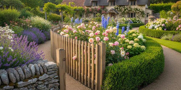 Beetumrandungen für Landhausgärten: Naturstein, Holz, Buchsbaum und Alternativen