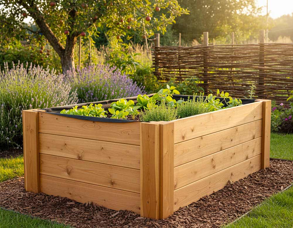 Hemlock-Hochbeete bieten ein gutes Preis-Leistungs-Verhältnis und lassen sich leicht selbst bauen Hemlock-Hochbeete bieten ein gutes Preis-Leistungs-Verhältnis und lassen sich leicht selbst bauen