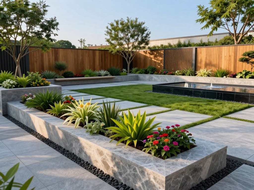 Steinumrandungen für den modernen Garten Steinumrandungen für den modernen Garten