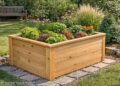 Hochbeet aus Hemlock
