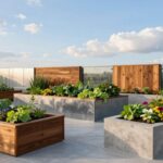 Hochbeete mit klaren Kanten: Beetumrandungen aus Holz, Metall oder Beton